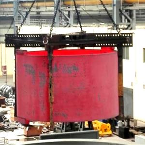 大型加氫筒體鍛件淬火