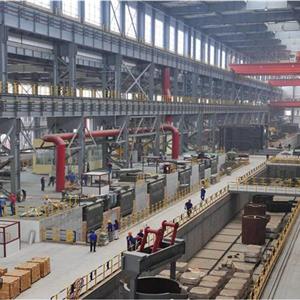 重鑄鐵業冶煉造型跨