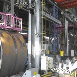 14m × 10m twin wire narrow gap welding operator