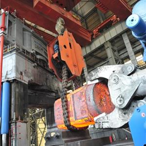 Main shaft forging of large hydraulic turbine